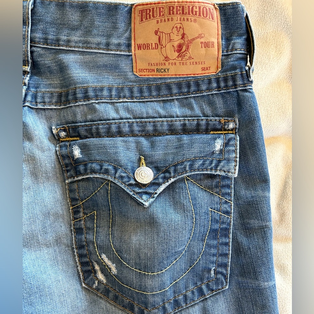 Vintage True Religion Ricky jeans. 36w/29L